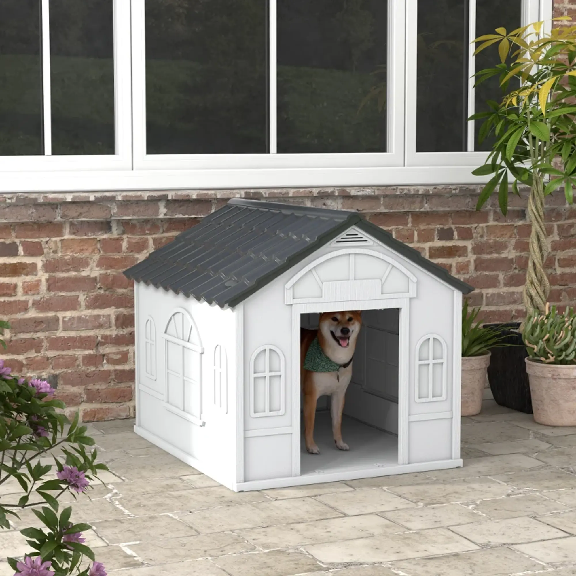 Casota para Cães 84,2x98,2x82 cm - Polipropileno 2