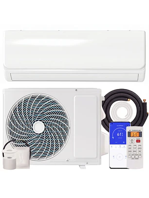 Ar Condicionado A++ Split Inverter 12.000 BTU  Wi-Fi e Controlo por Voz para 18 m² com Kit de Instalação