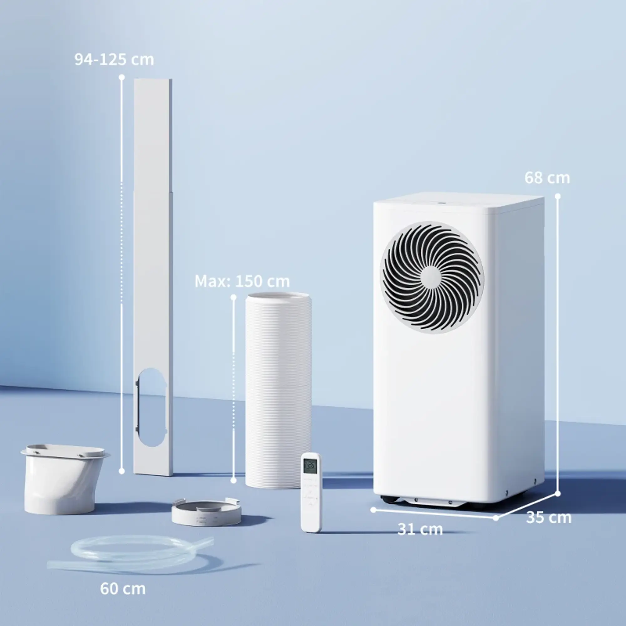 Ar Condicionado Portátil 9000 BTU Baixo Consumo para 33 m² 5