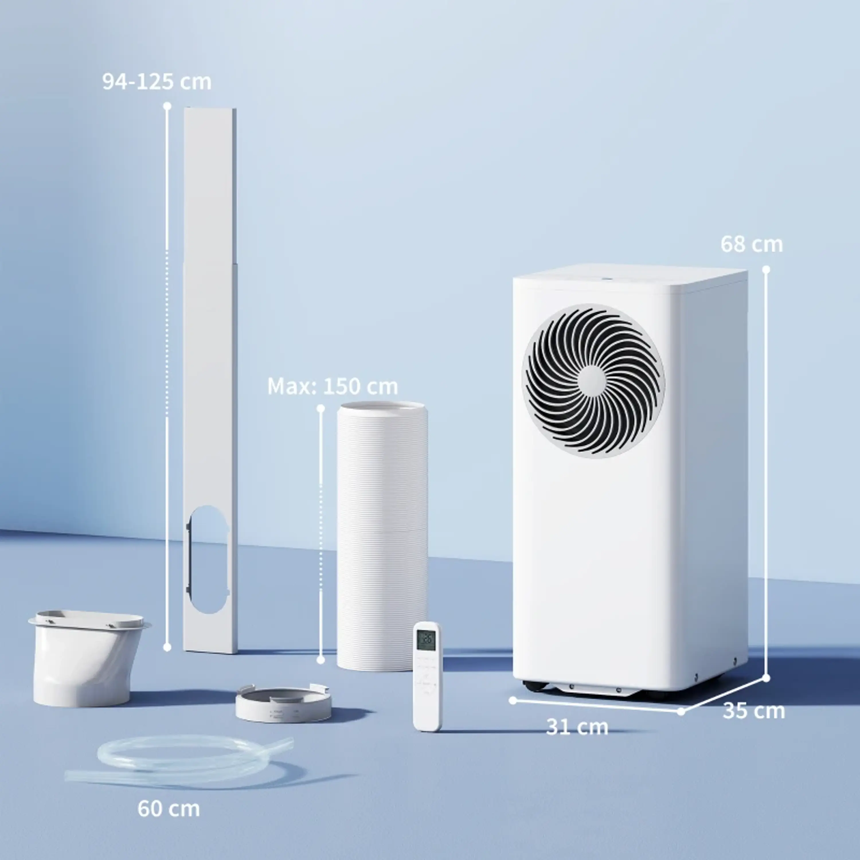 Ar Condicionado Portátil 9000 BTU Baixo Consumo para 33 m² 5