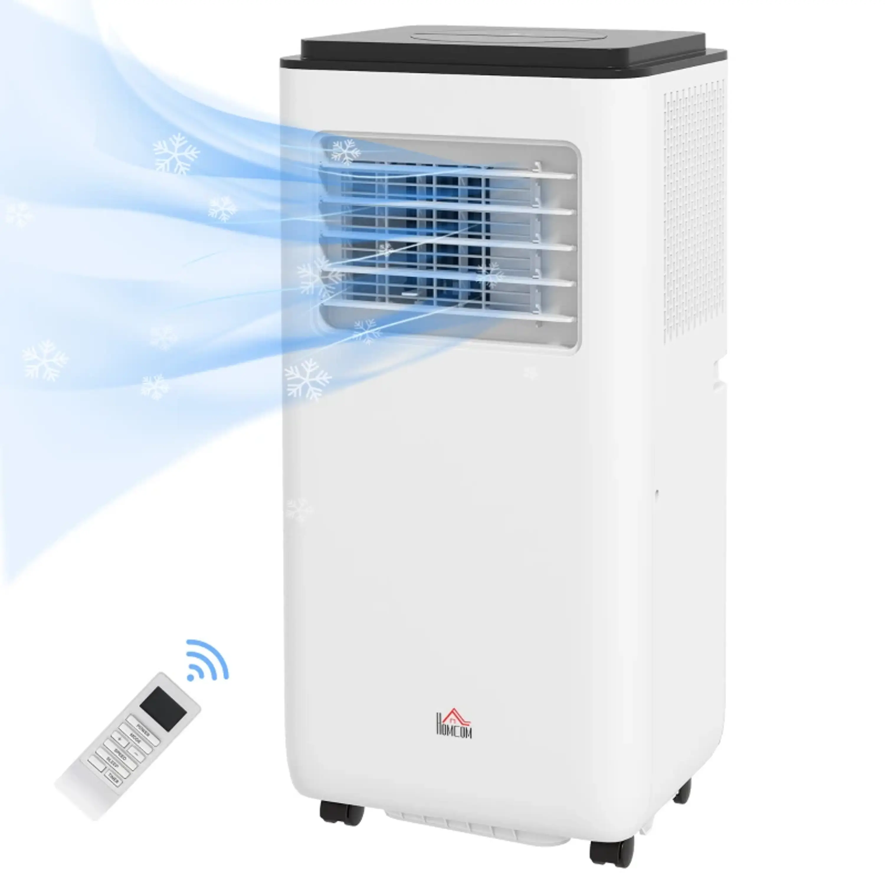 Ar Condicionado Portátil 10000 BTU 2900W Arrefecedor Ventilador Desumidificador 5 em 1 para Quarto 22m² 4