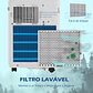 Ar Condicionado Portátil 10000 BTU 2900W Arrefecedor Ventilador Desumidificador 5 em 1 para Quarto 22m² - Thumbnail 10
