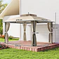 Pérgola de Jardim 370x303x290 cm Anti-UV  - Thumbnail 3