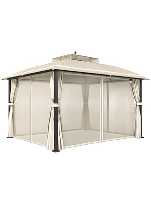 Pérgola de Jardim 370x303x290 cm Anti-UV 