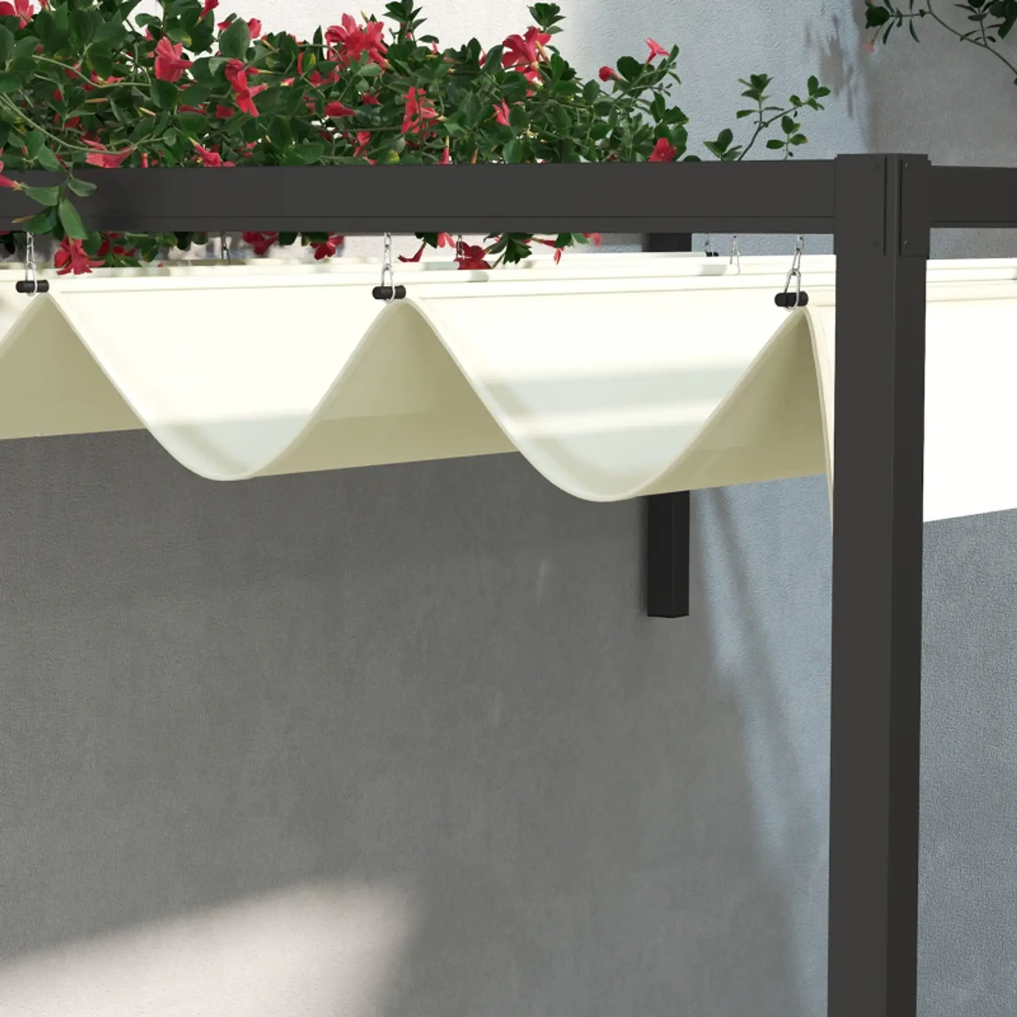 Pérgola de Parede 297x211x220 cm 6
