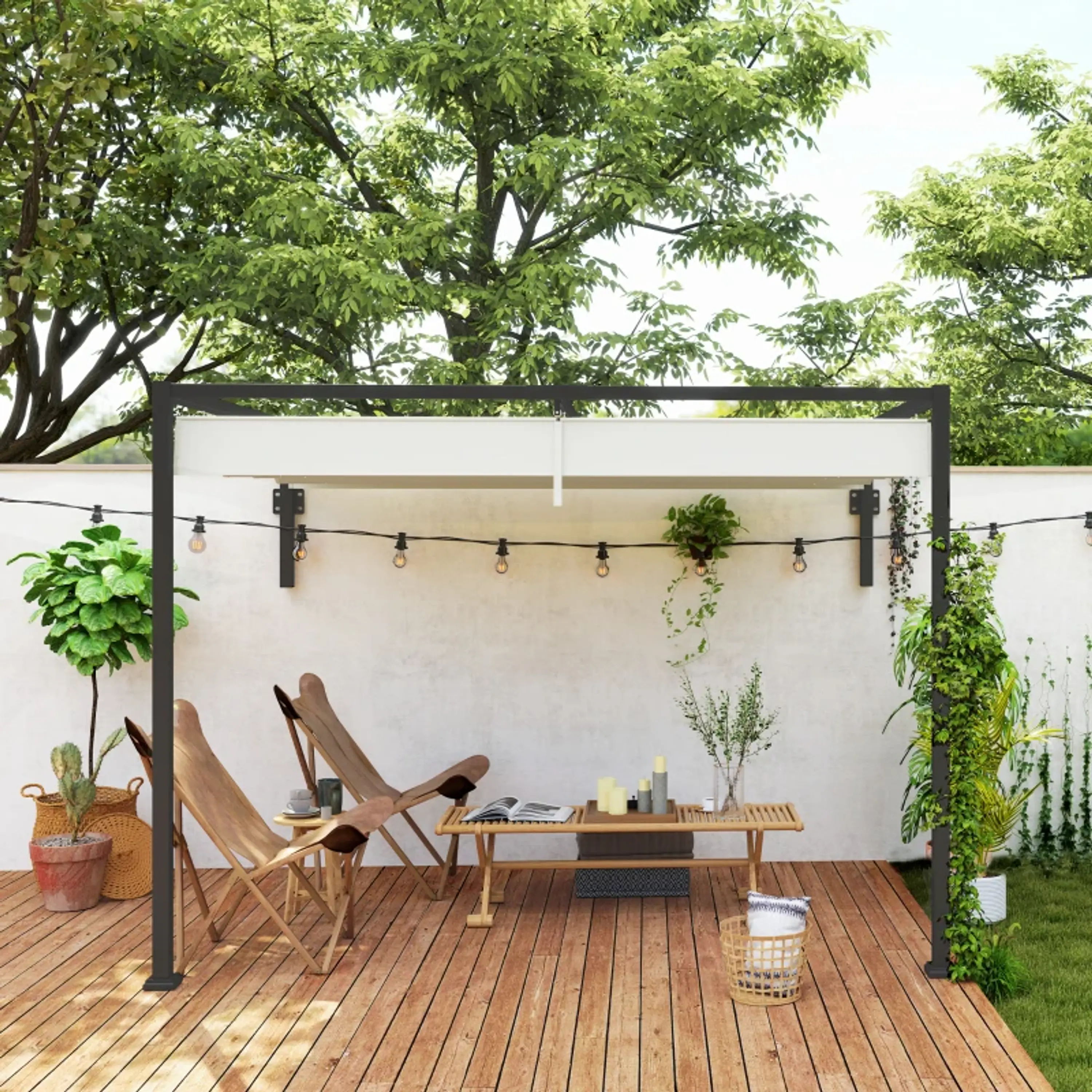 Pérgola de Parede 297x211x220 cm 7