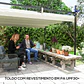 Pérgola com Teto Retrátil de Alumínio 588x297x230 cm  - Thumbnail 7