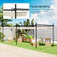 Pérgola com Teto Retrátil de Alumínio 588x297x230 cm  - Thumbnail 8