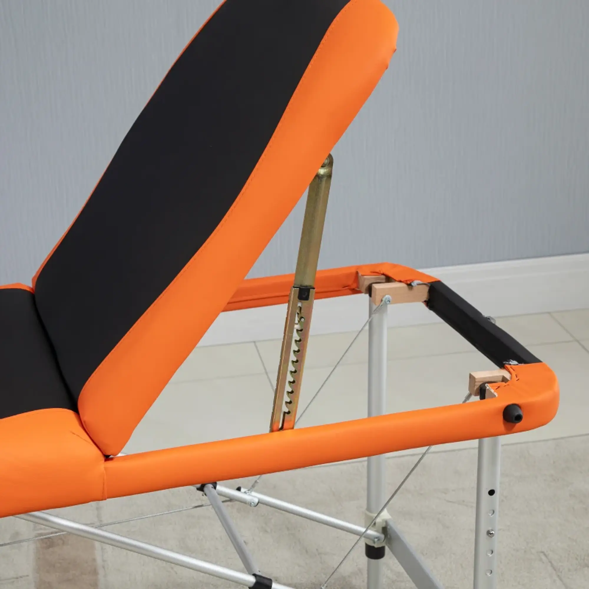 Marquesa de Massagem Dobrável e Portátil  210x81x62-85 cm 6