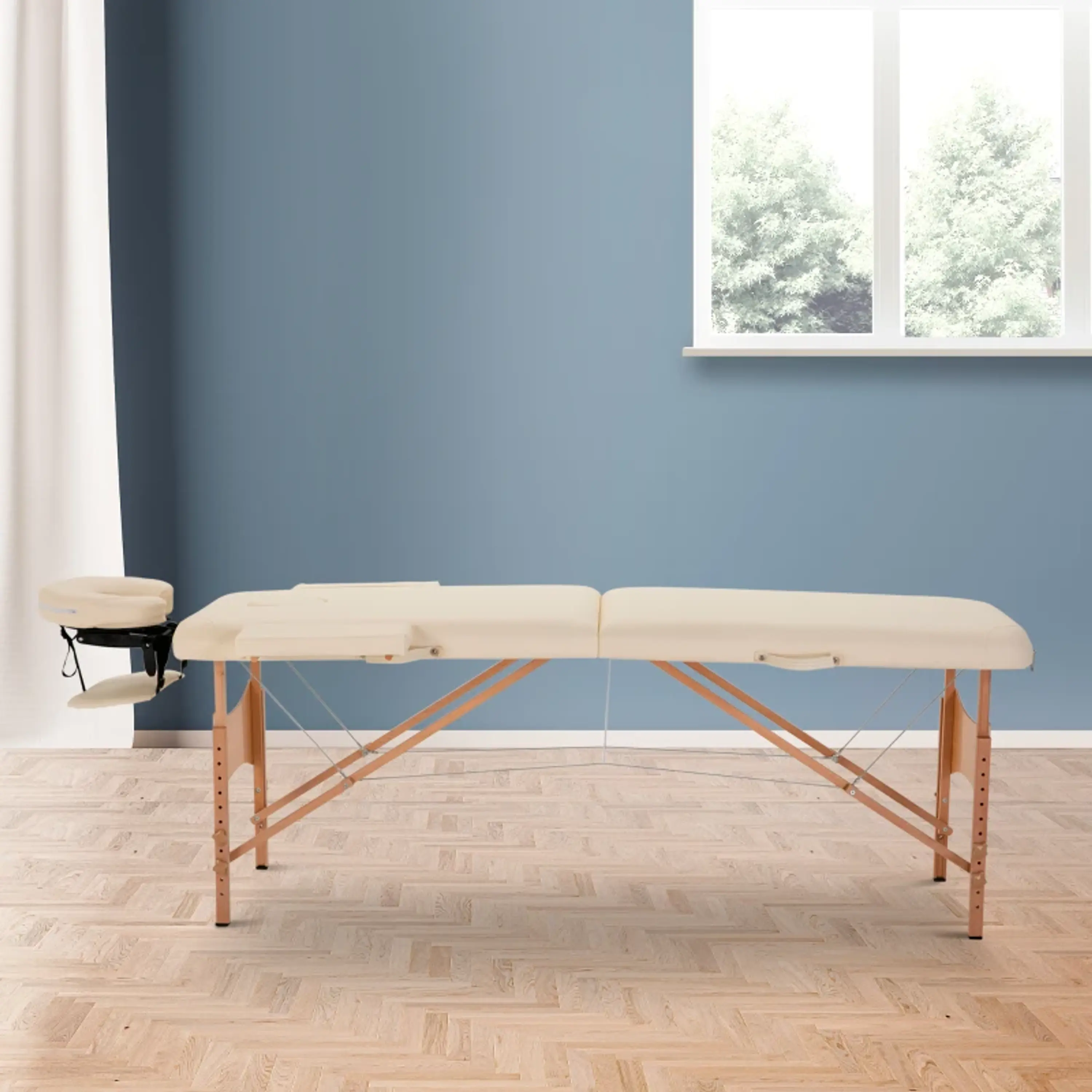 Marquesa de Massagem Dobrável  Profissional 185x60 cm 9