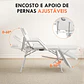 Marquesa de Massagem Dobrável Portátil de 3 Secções  Branca - Thumbnail 4