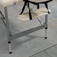 Marquesa de Massagem Dobrável liga de alumínio 185x70x58-82 cm - Thumbnail 10