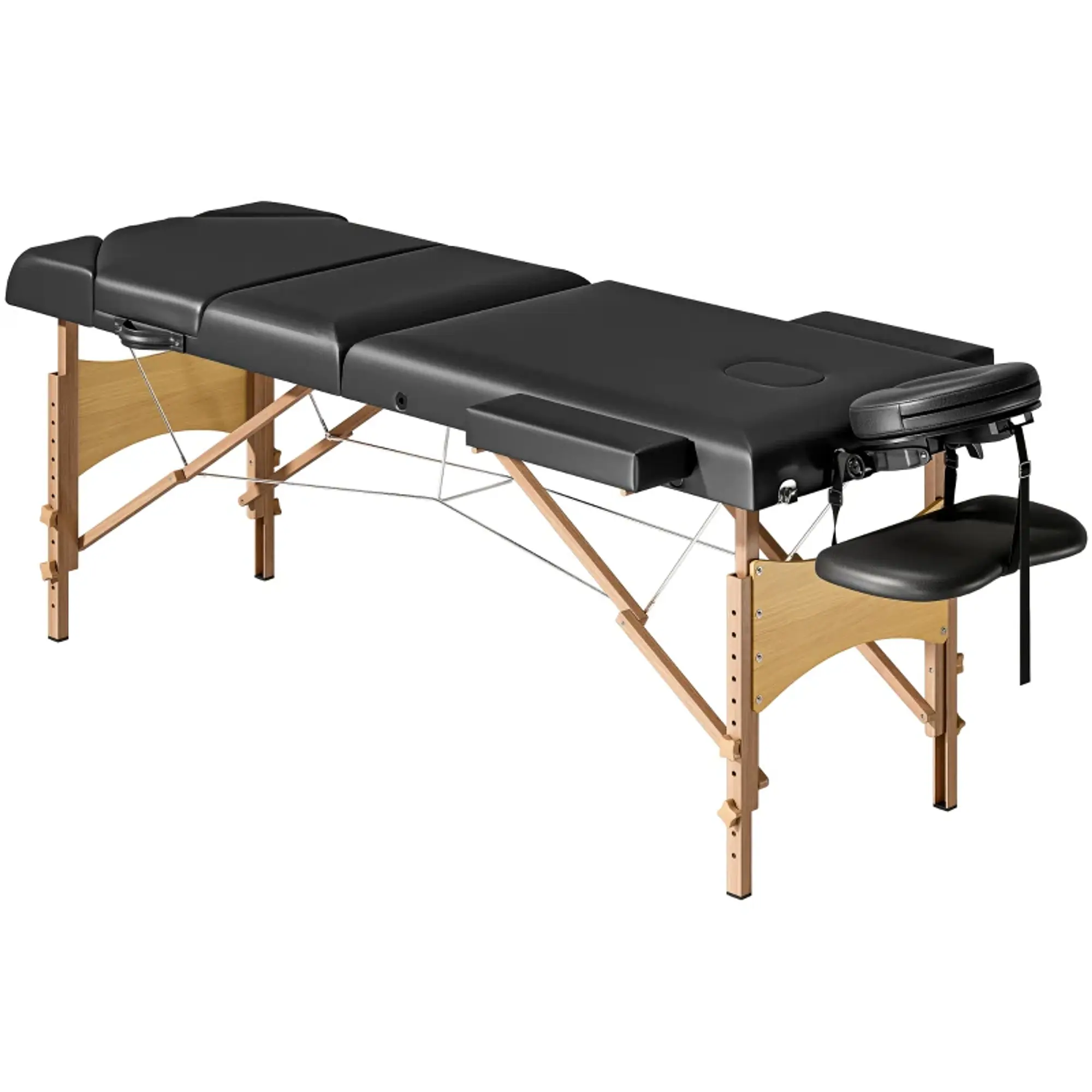 Marquesa de Massagem Dobrável Portátil - Preto 12