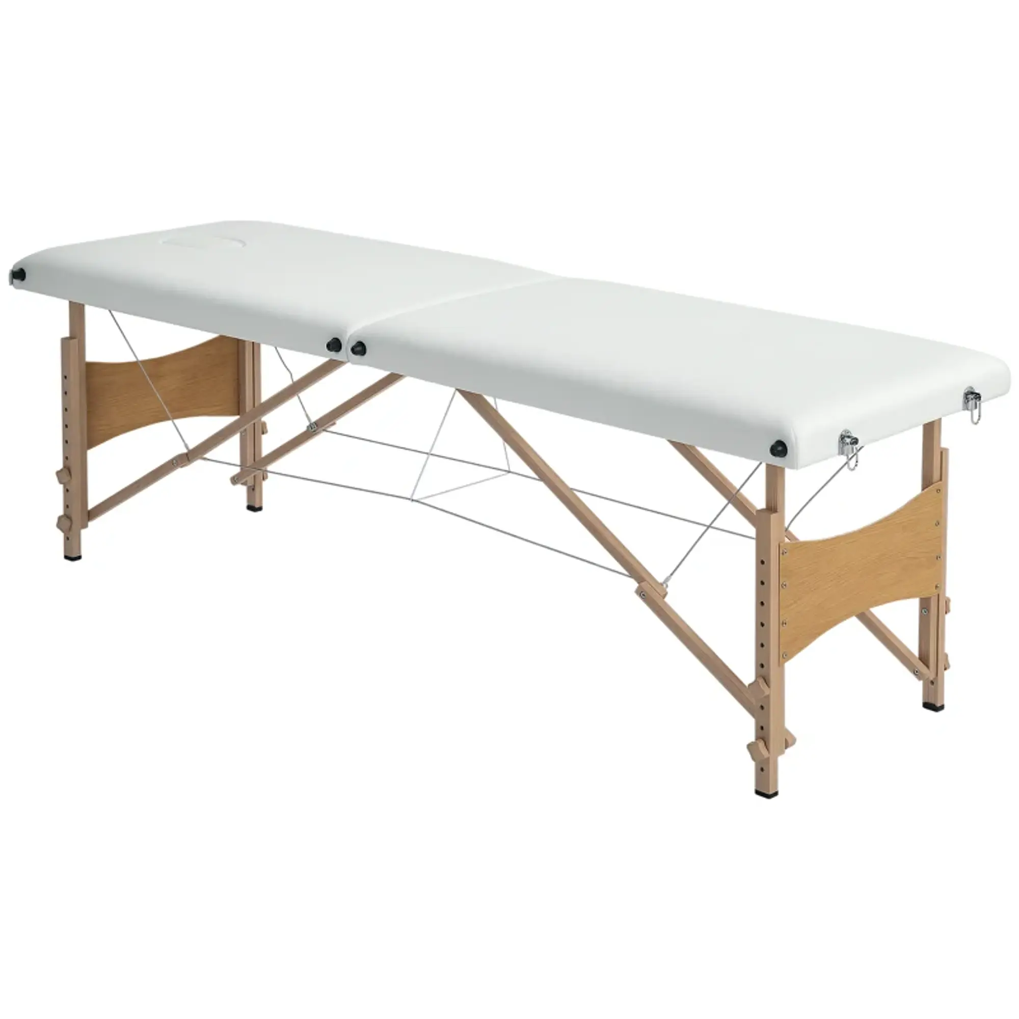 Marquesa de Massagem Dobrável Portátil  186x60x61-87 cm  1