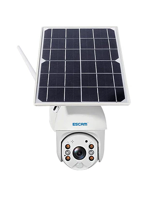 Câmara de segurança IP Escam QF480 Solar 1080p 355º 4G / LTE