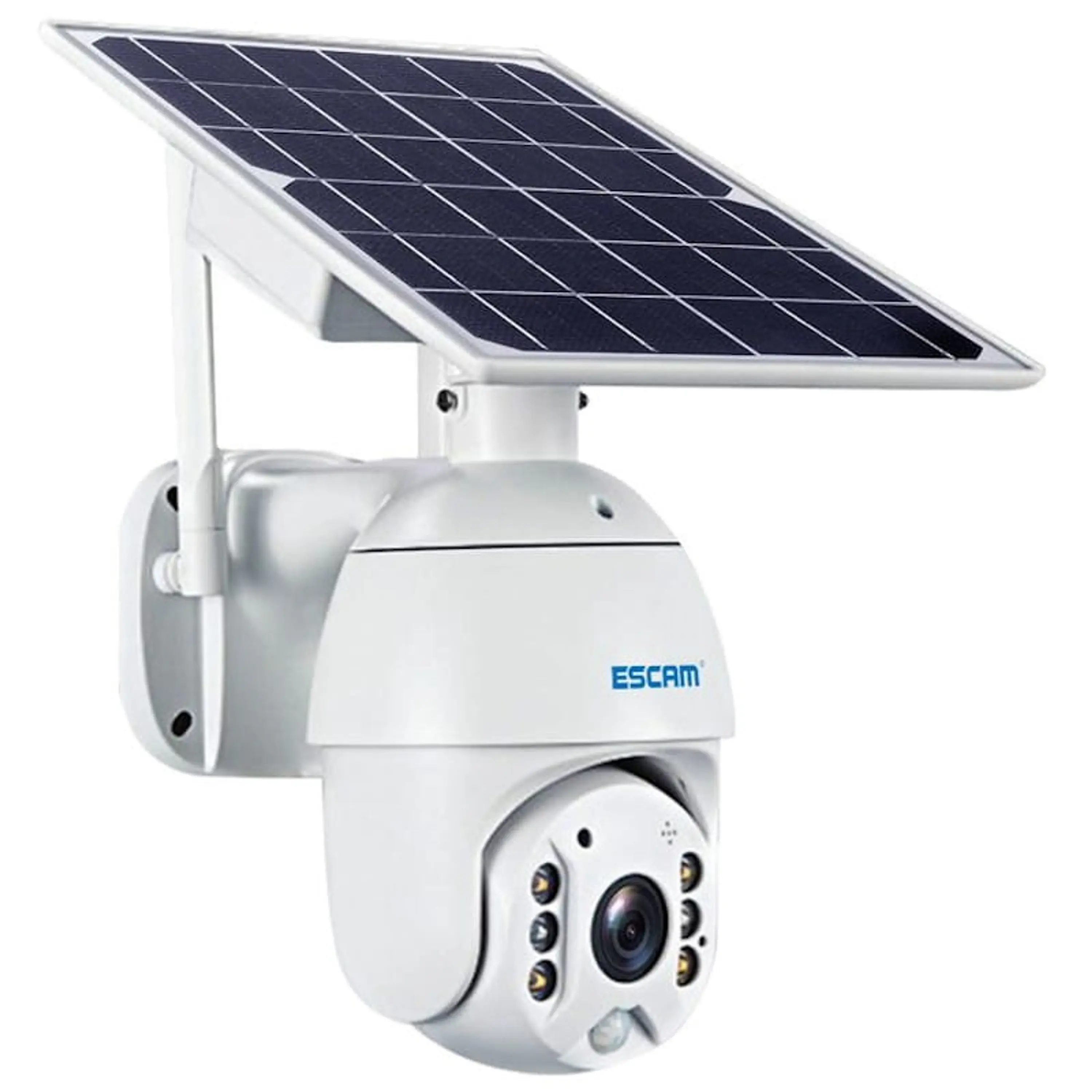Câmara de segurança IP Escam QF480 Solar 1080p 355º 4G / LTE 1