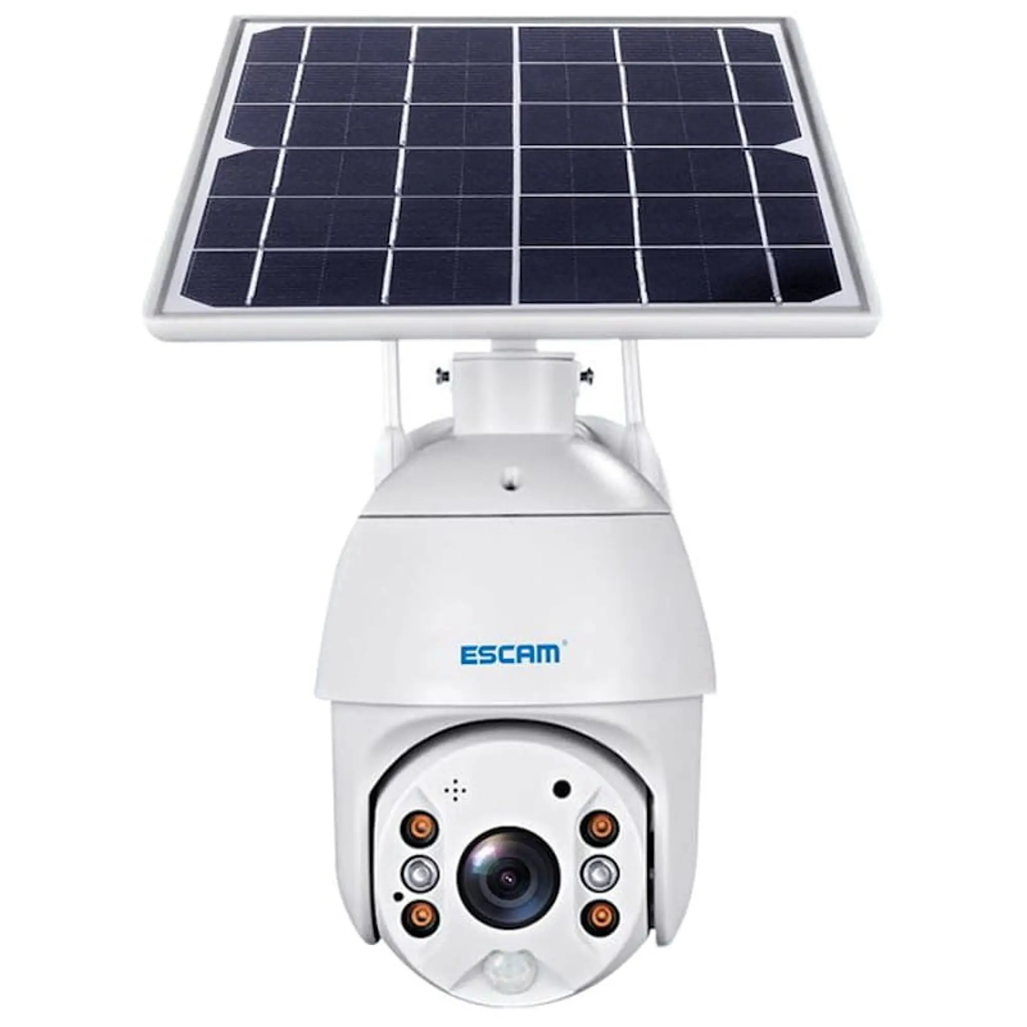 Câmara de segurança IP Escam QF480 Solar 1080p 355º 4G / LTE 3