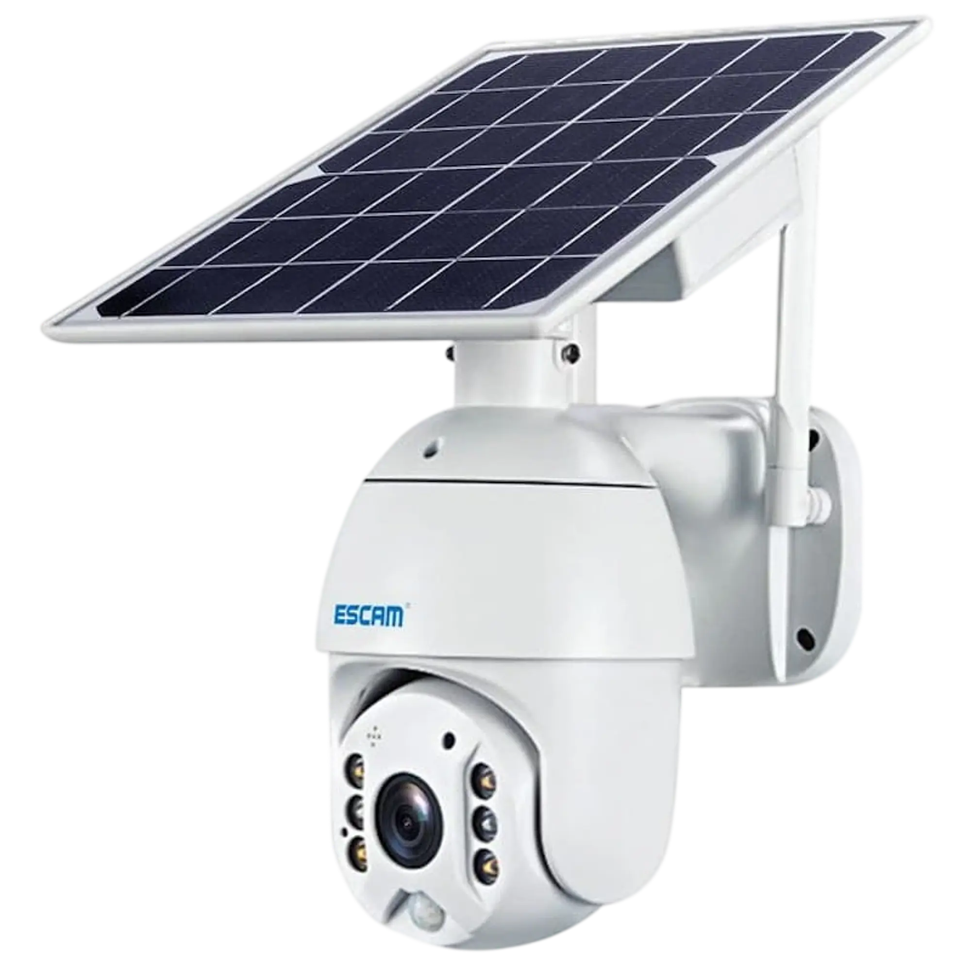 Câmara de segurança IP Escam QF480 Solar 1080p 355º 4G / LTE 4