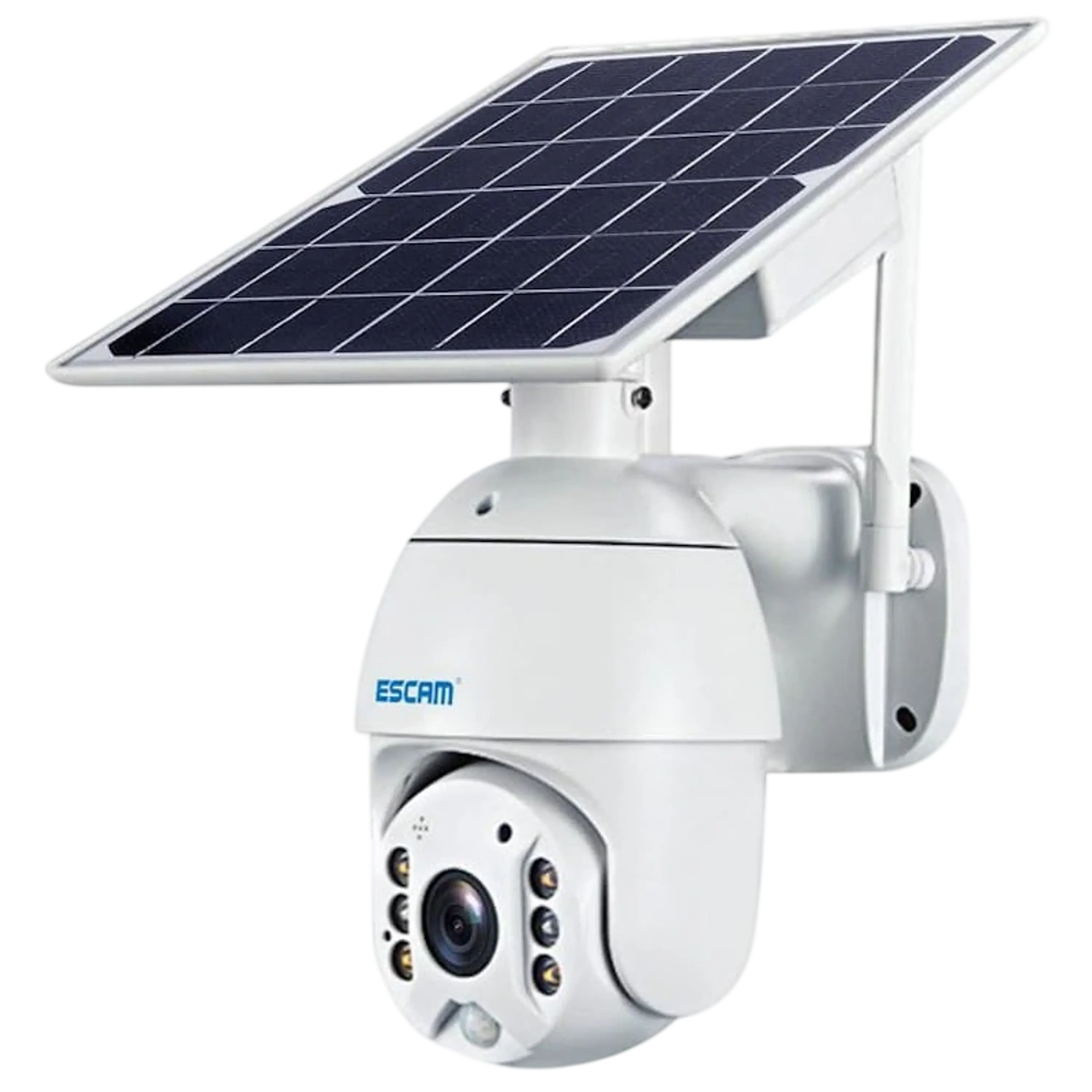 Câmara de segurança IP Escam QF480 Solar 1080p 355º 4G / LTE 4