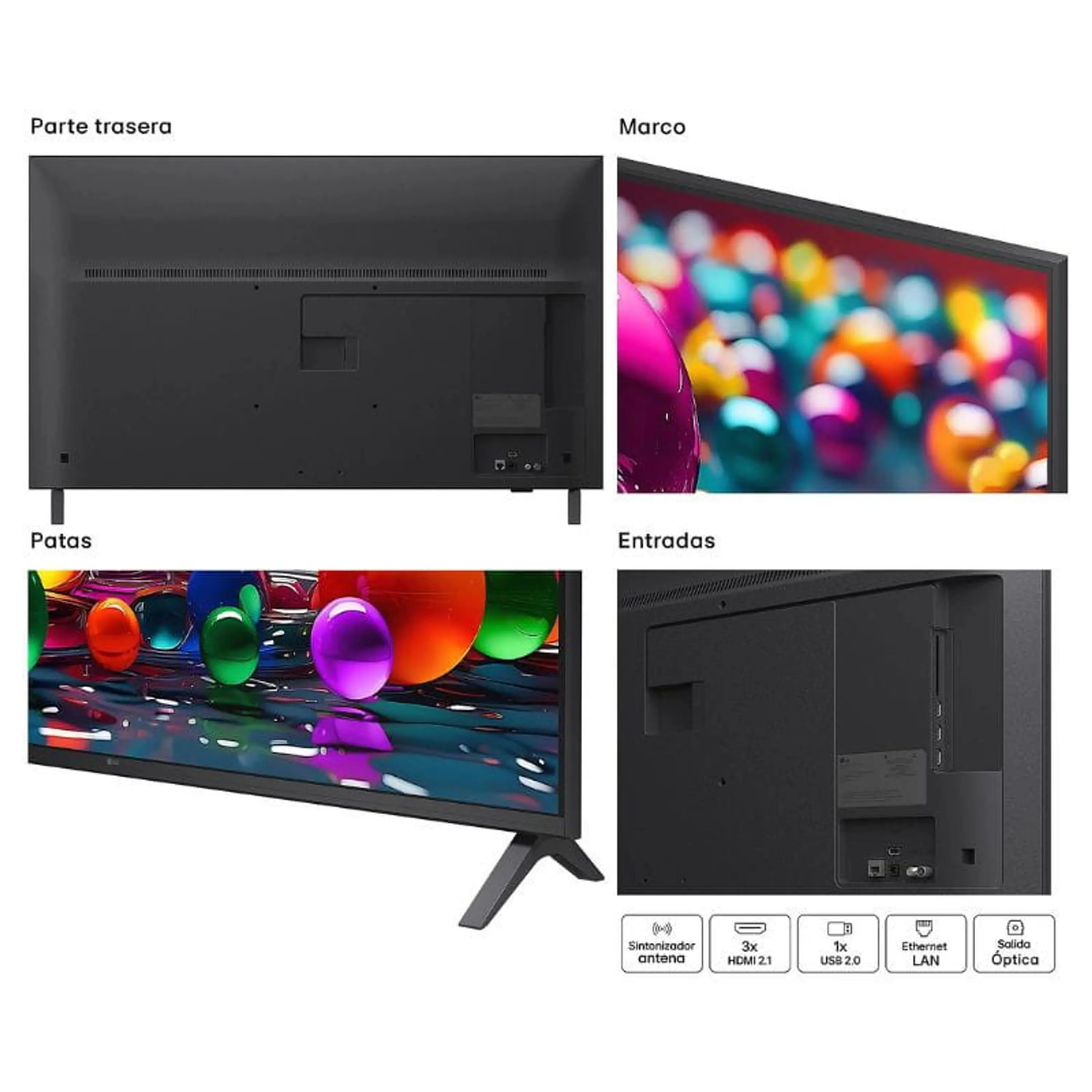 LG AI 55UA75006LA 55 4K Ultra HD LED Smart TV Preto 2