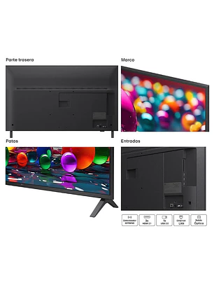 LG AI 55UA75006LA 55 4K Ultra HD LED Smart TV Preto