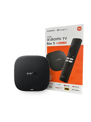 Xiaomi TV Box S 3ª geração 4K 32GB WiFi - Android TV