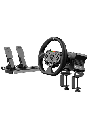 Moza R5 Racing Bundle PC - Volante de Simulação com base direta de 5 nm + Pedais