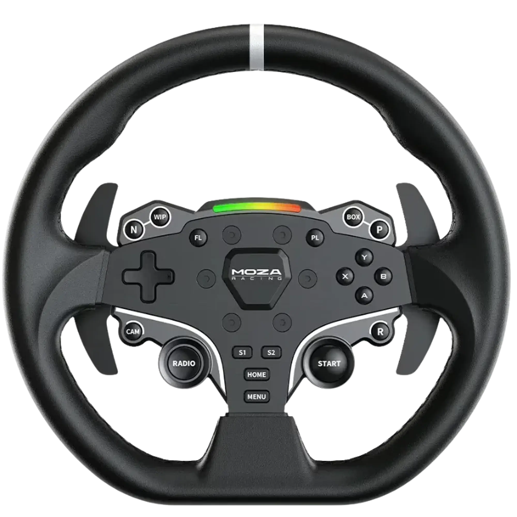 Moza R5 Racing Bundle PC - Volante de Simulação com base direta de 5 nm + Pedais 2