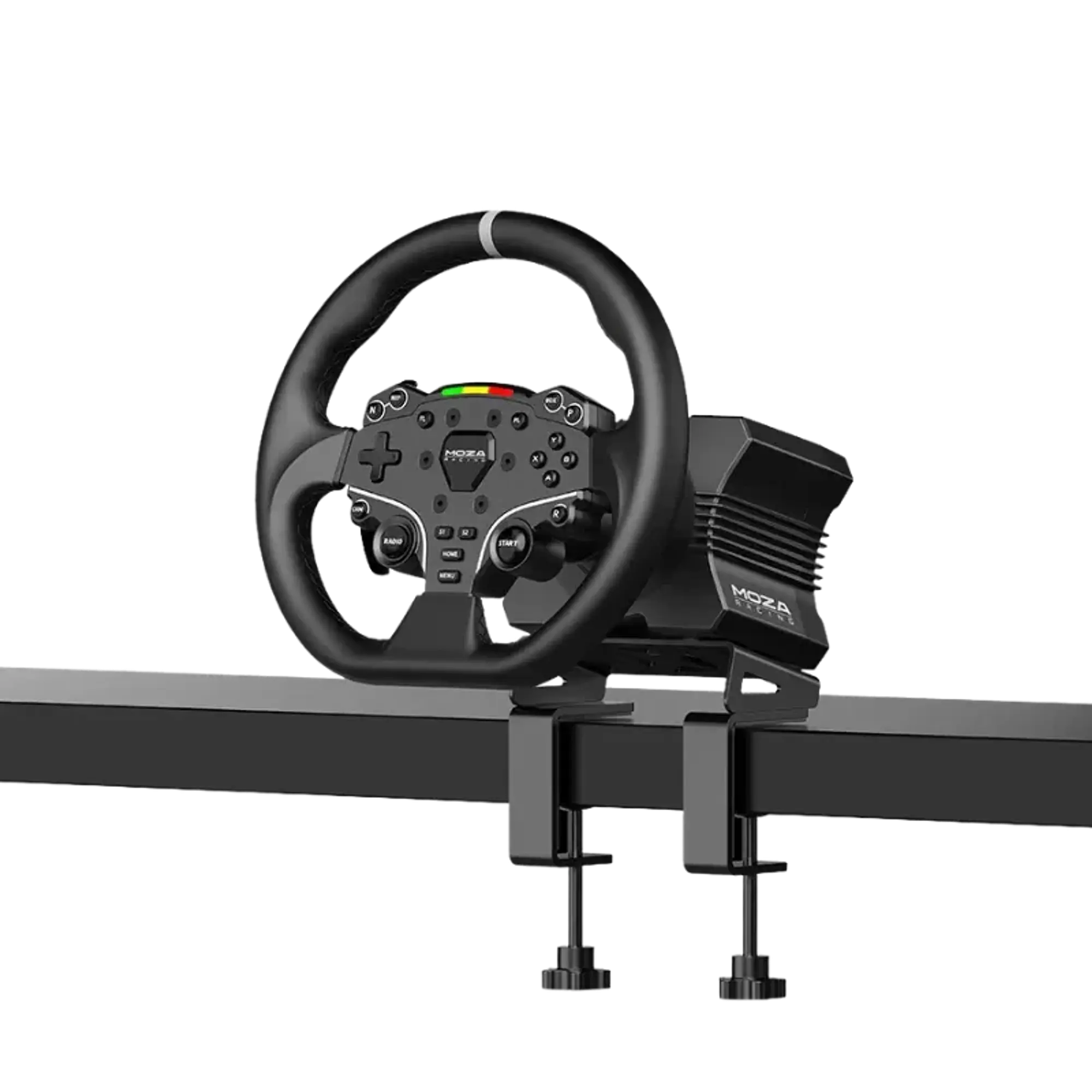 Moza R5 Racing Bundle PC - Volante de Simulação com base direta de 5 nm + Pedais 9