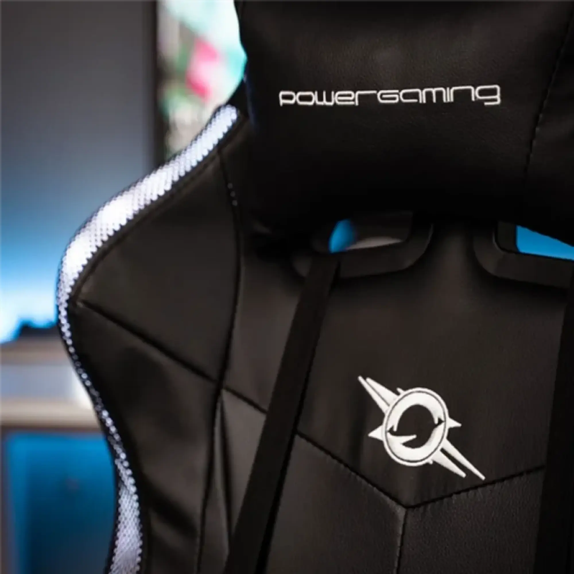 Cadeira Gaming PowerGaming LED RGB - C/ Apoio para os Pés 11