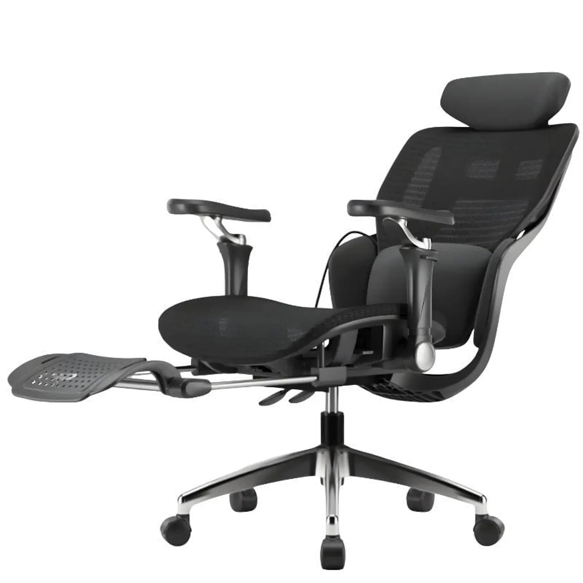 Cadeira de Escritório Ergonómica Amarante Preta 1