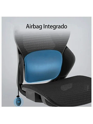 Cadeira de Escritório Ergonómica Amarante Preta
