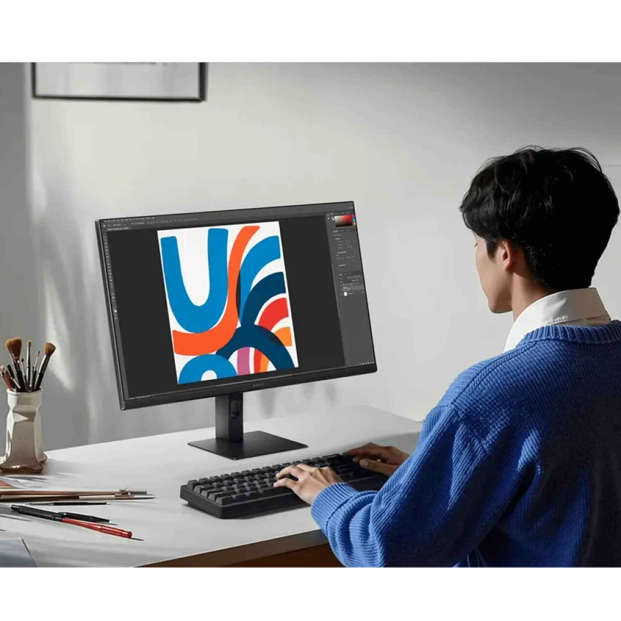 Monitor Xiaomi A27i 2026 Panel IPS 144Hz FHD - Monitor PC 11