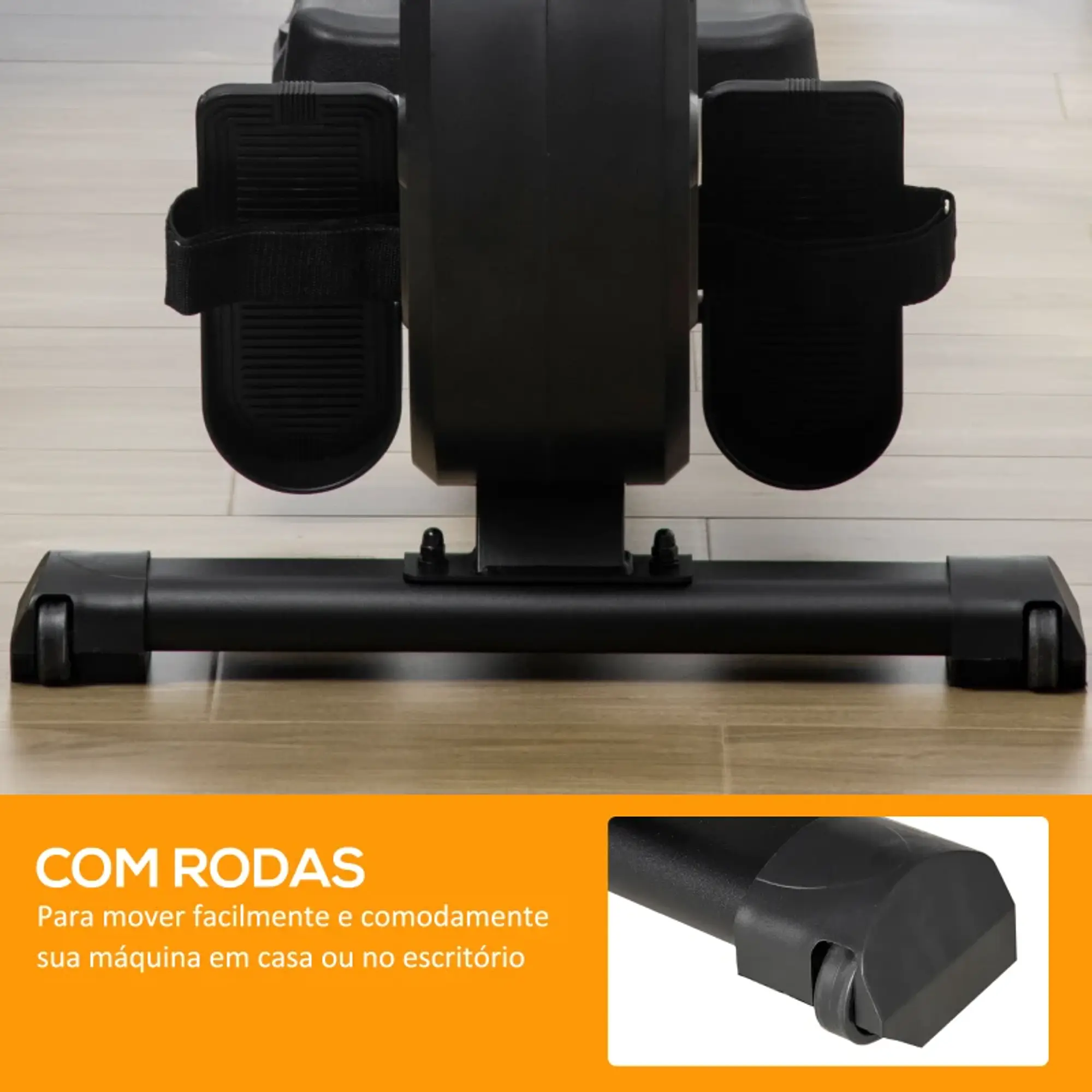 Máquina de Remo Dobrável com 8 Níveis de Resistência Magnética 3