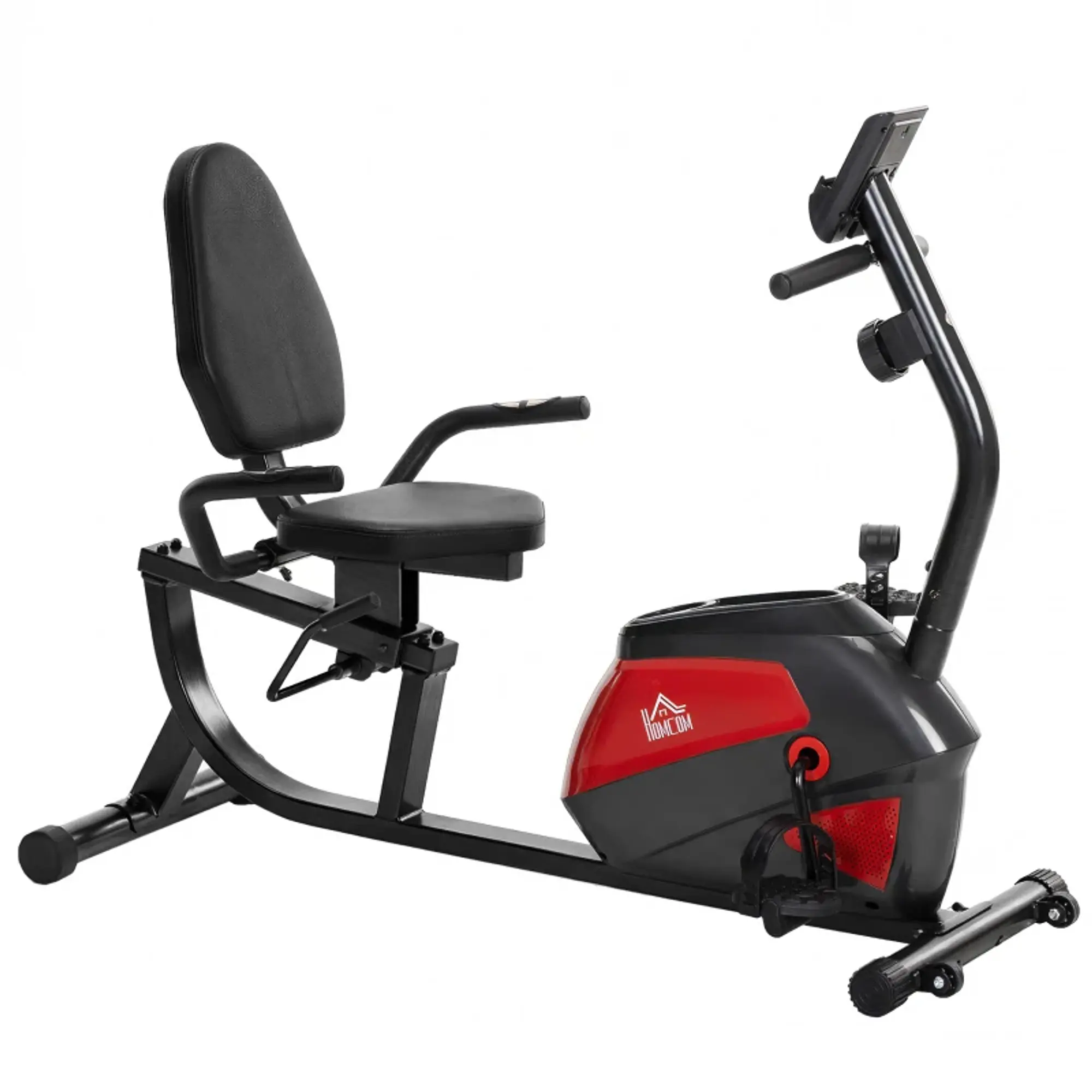 Bicicleta Estática com Encosto 8 Níveis de Resistência Magnética 6