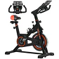 Bicicleta Estática com Resistência Ajustável Volante de Inércia de 8 kg - Thumbnail 5