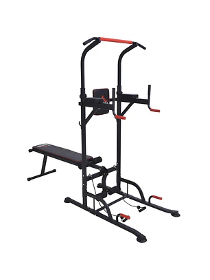 Estação de Musculação  220x98x181-229cm Preto