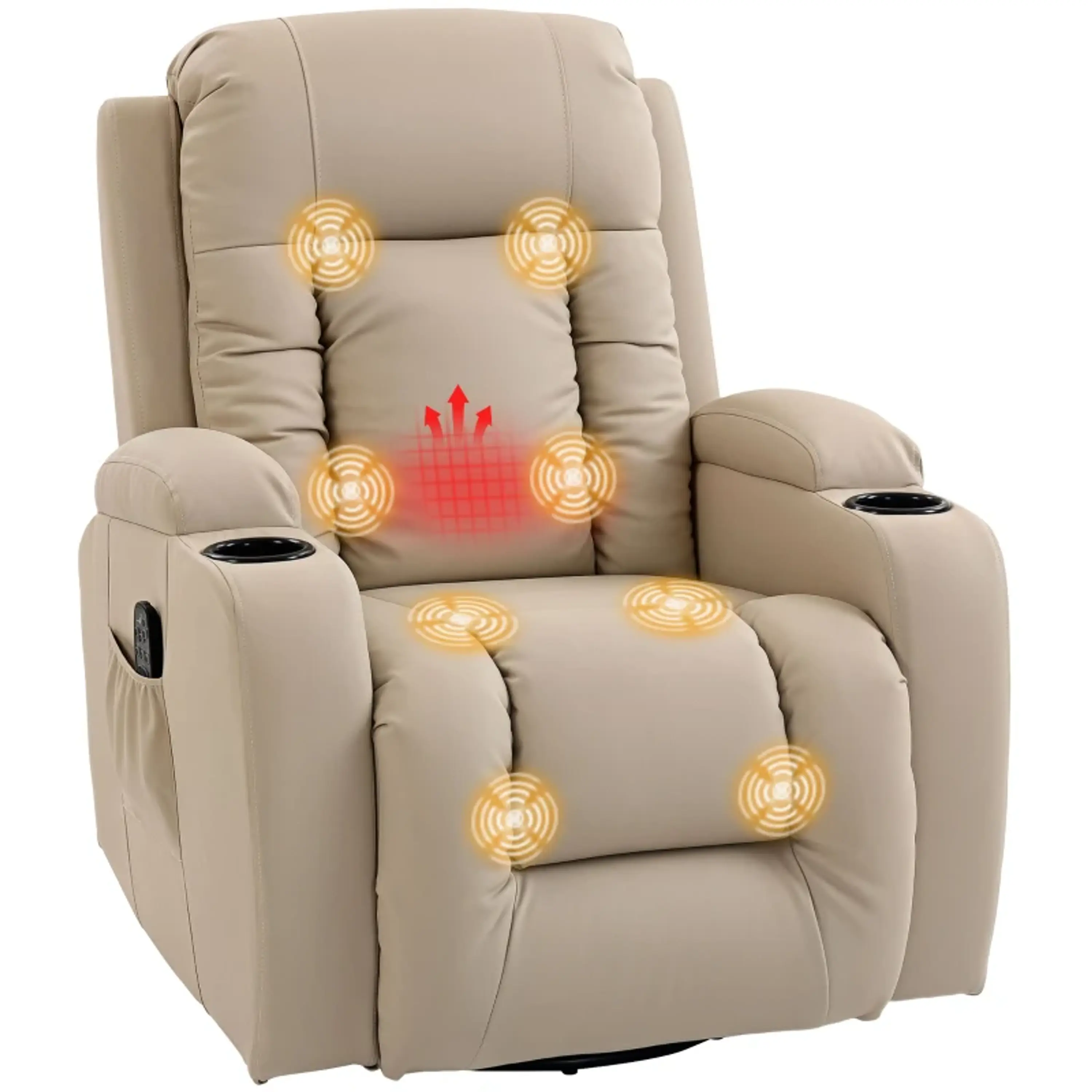 Poltrona de Massagem por Vibração com função de Aquecimento  1