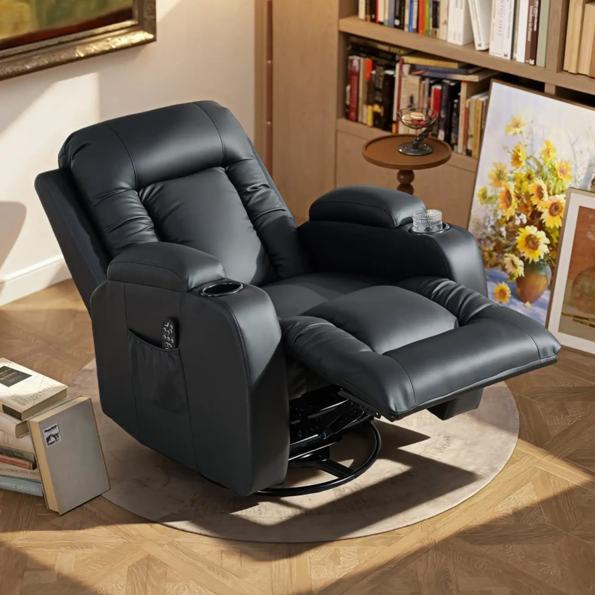 Poltrona de Massagem Reclinável até 145° com Vibração e Função de Aquecimento  9