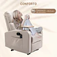 Poltrona de Massagem de Vibração Reclinação 145° com mesa de apoio - Thumbnail 5