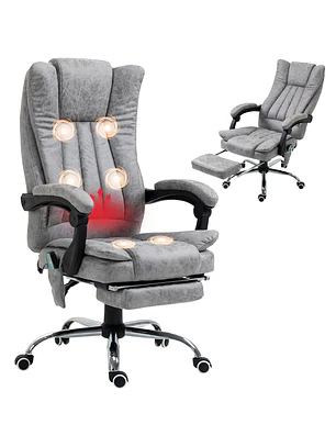 Cadeira de Escritório com 6 Pontos de Massagem 135º