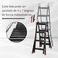 Escada Telescópica Extensível Dobrável   - Thumbnail 2