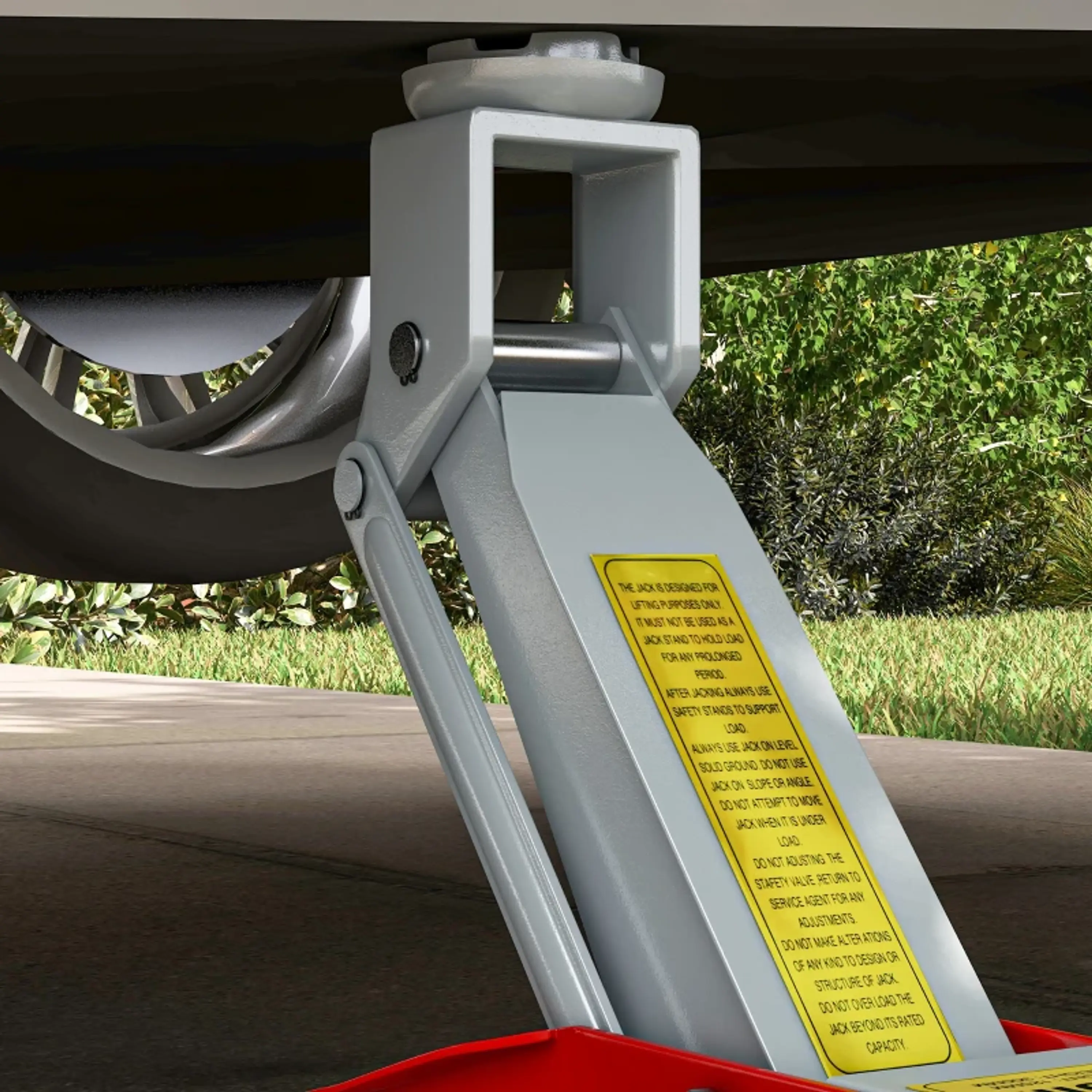 Macaco Hidráulico para Carros de 2 Toneladas com Altura Ajustável 12-30 cm 7
