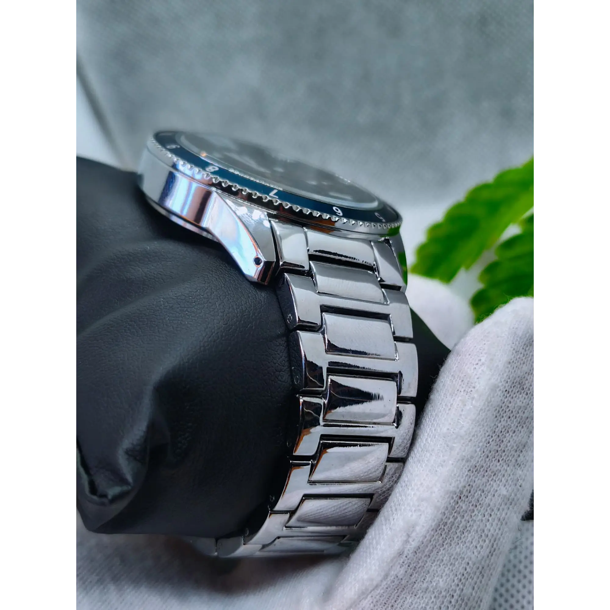 Relógio Quartz Masculino em Aço Inóxidável - Curren Marine 5