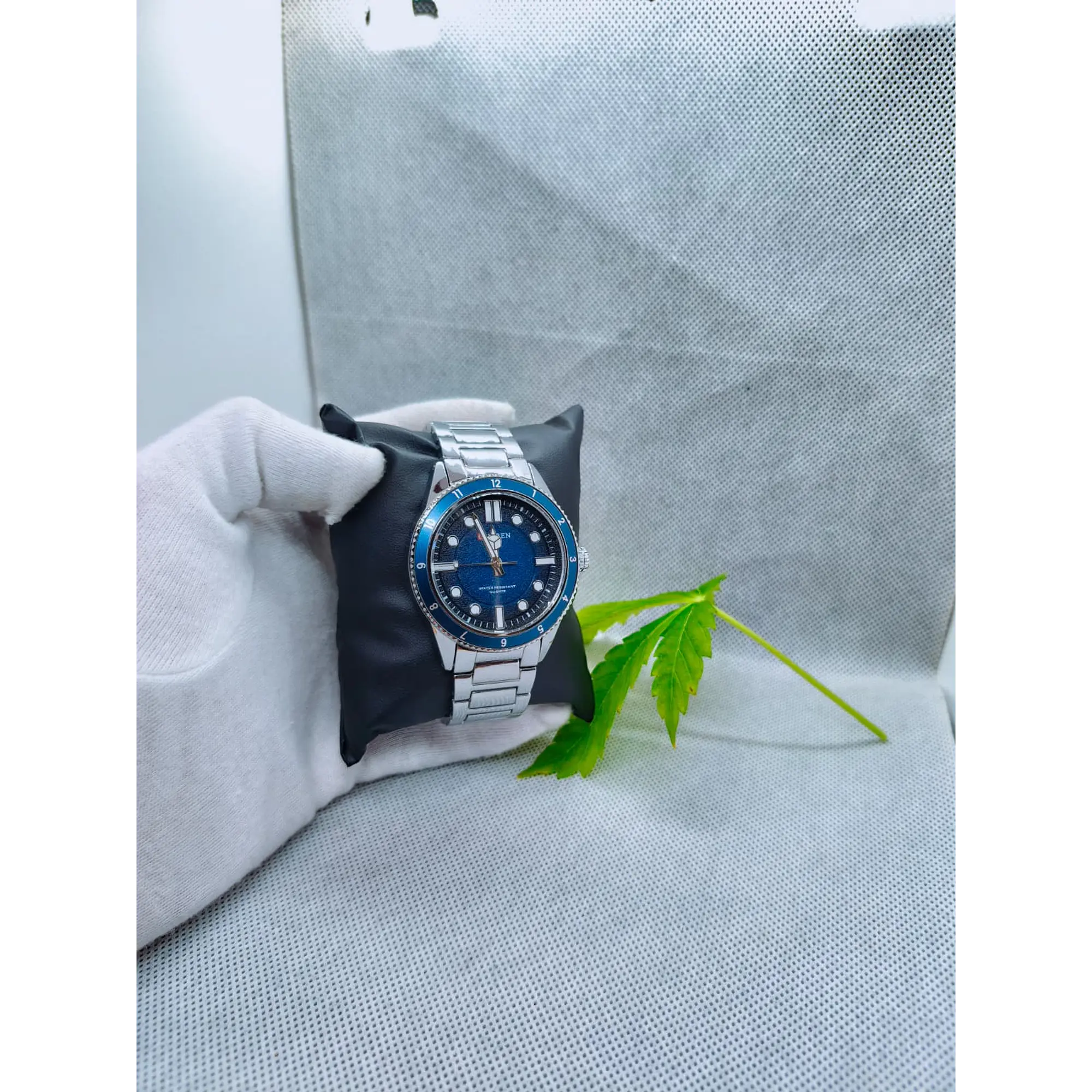 Relógio Quartz Masculino em Aço Inóxidável - Curren Marine 6