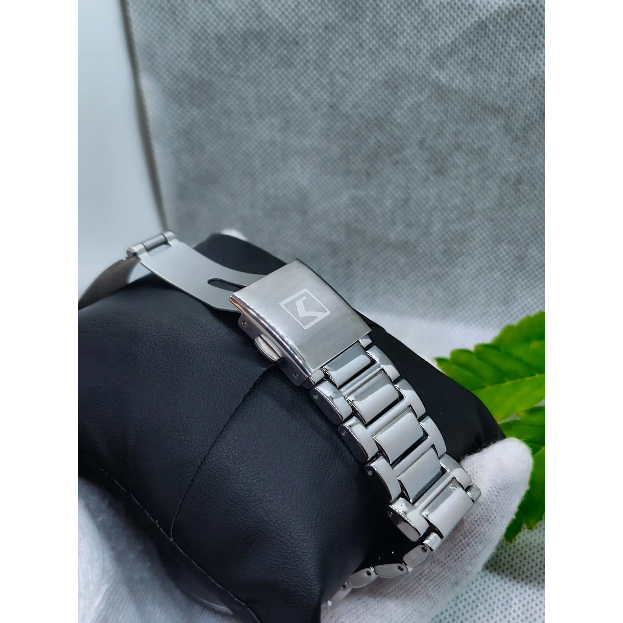 Relógio Quartz Masculino em Aço Inóxidável - Curren Marine 9