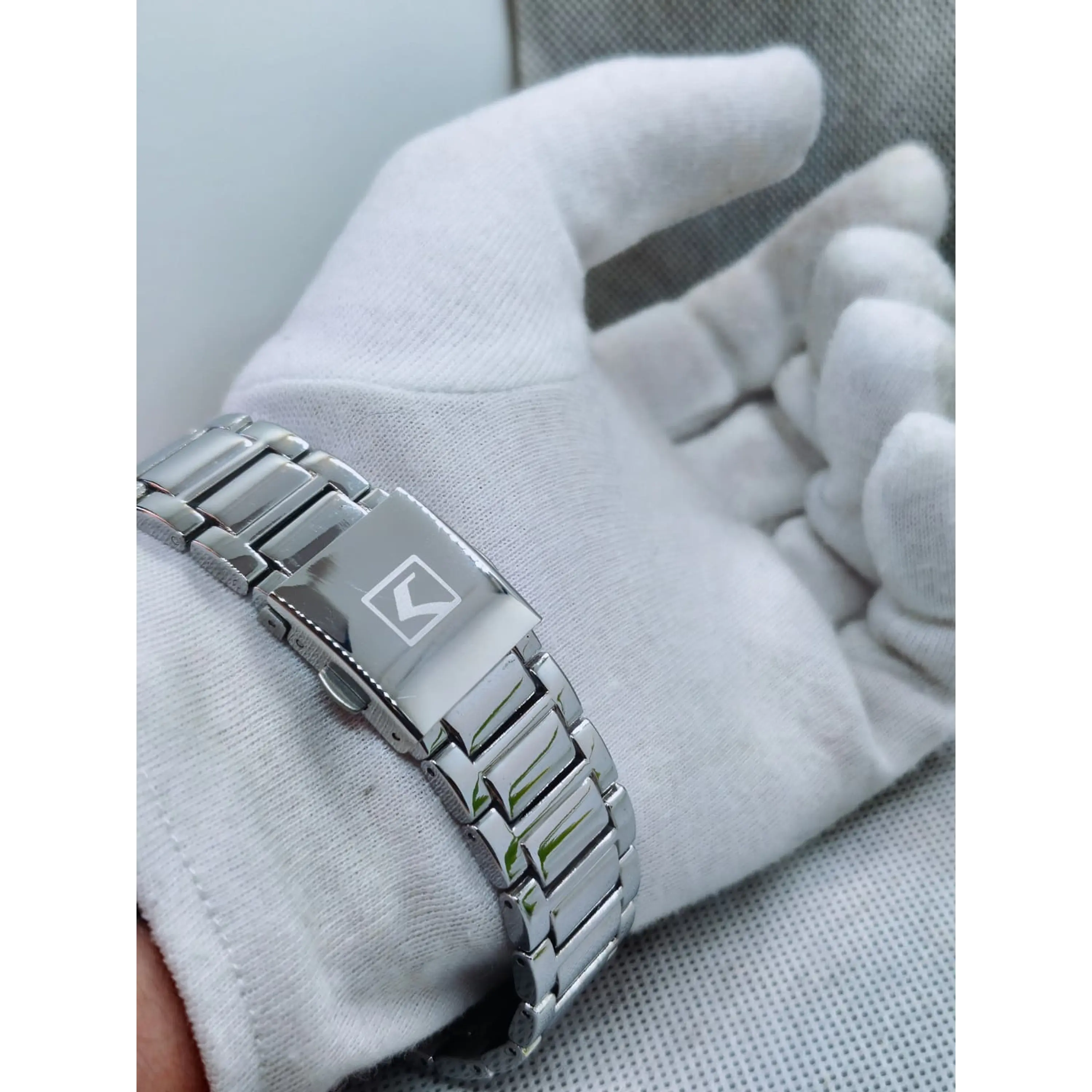 Relógio Quartz Masculino em Aço Inóxidável - Curren Marine 2
