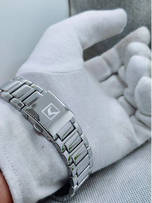 Relógio Quartz Masculino em Aço Inóxidável - Curren Marine
