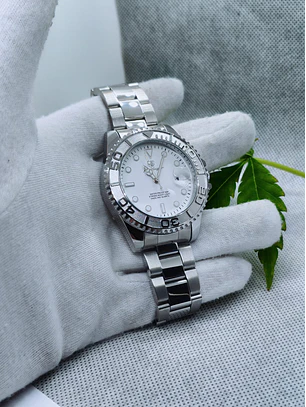 Relógio Quartz Masculino em Aço Prateado Inóxidável - White General