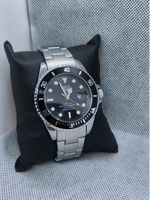 Relógio Quartz Masculino em Aço Inóxidável - Mergulhador